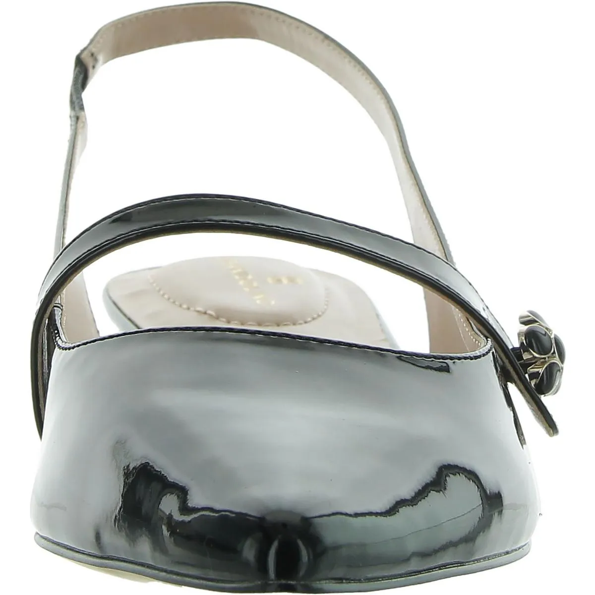 Aubriana 3 Womens Patent Mary Jane Slingbacks