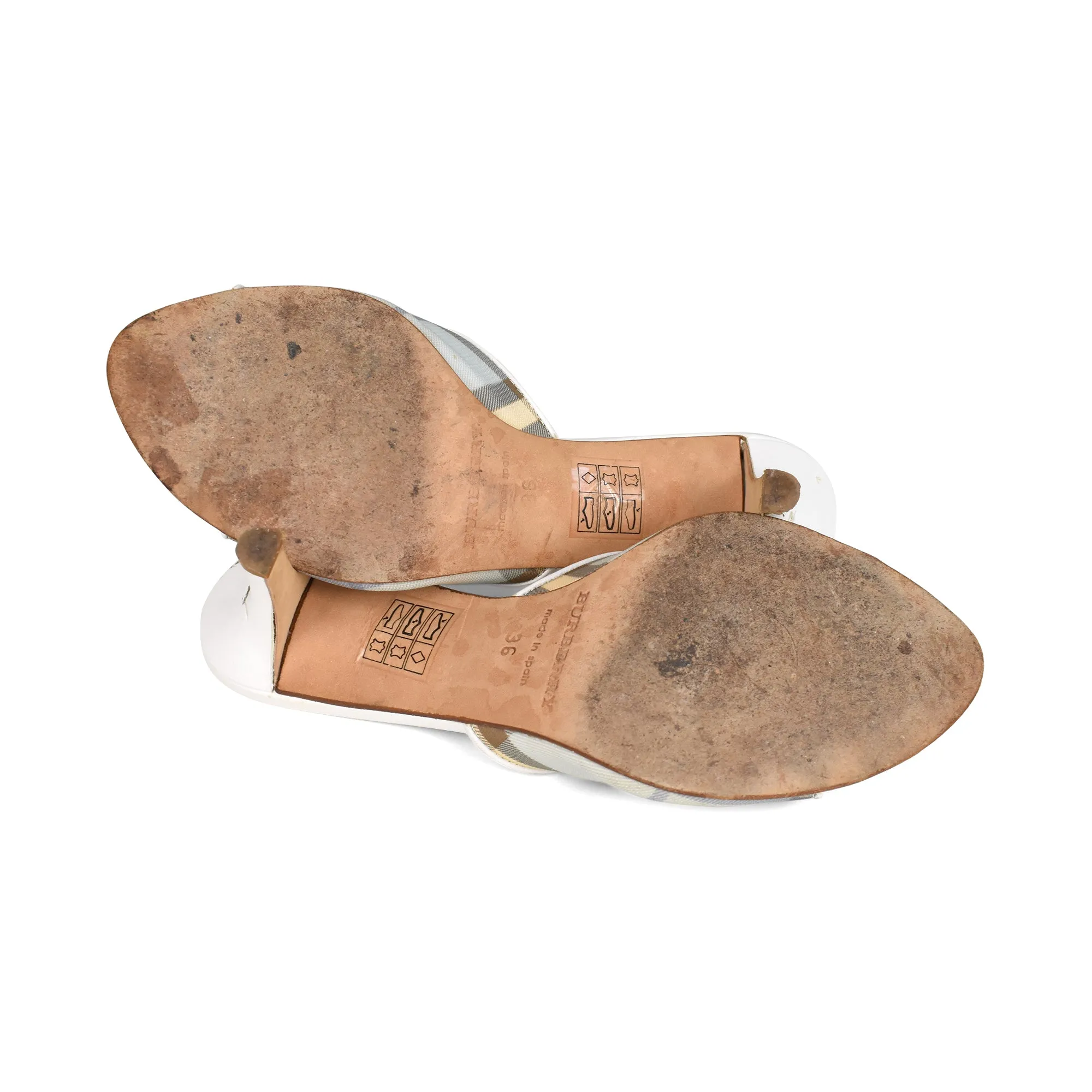 Burberry Mules - Women's 36