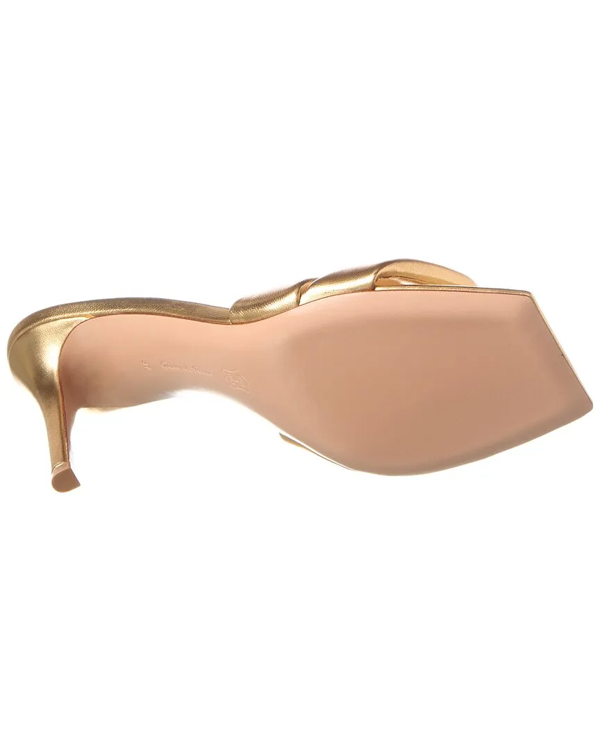 Gianvito Rossi Amour 85 Leather Mule