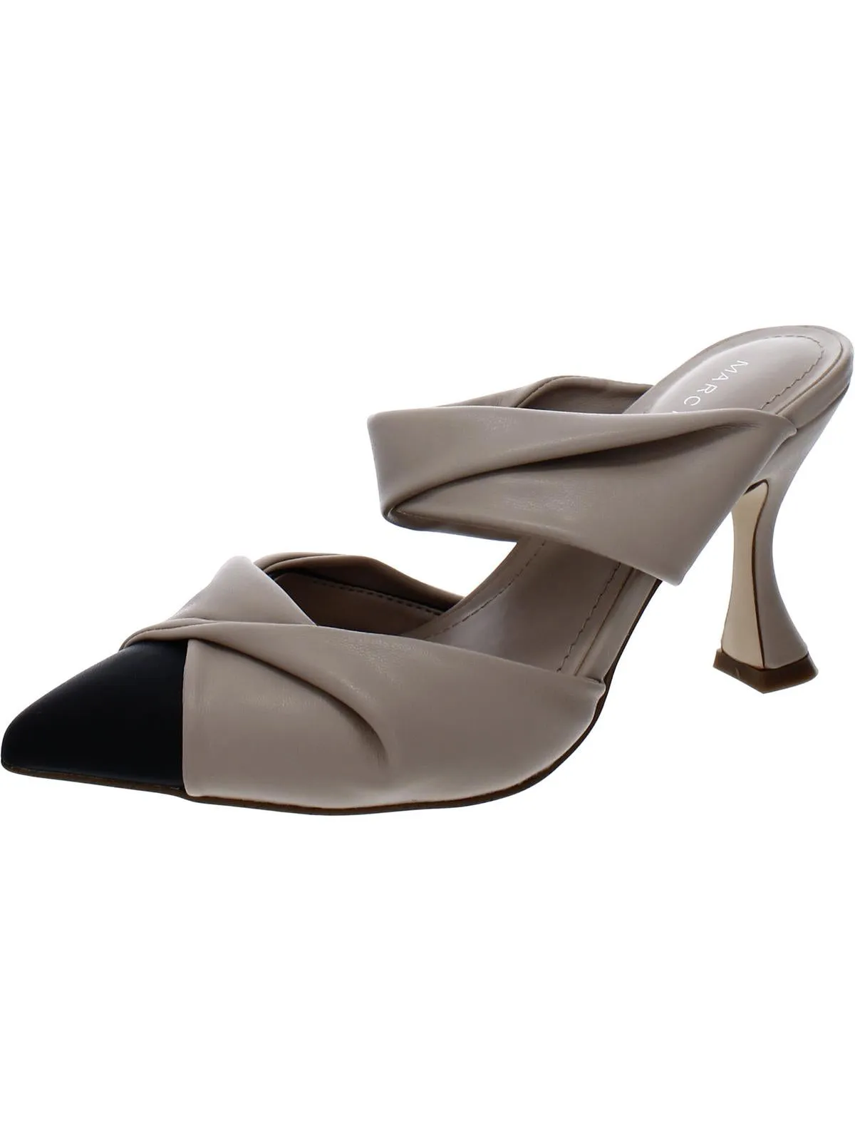 Heaton Womens Faux Leather Pumps Mules
