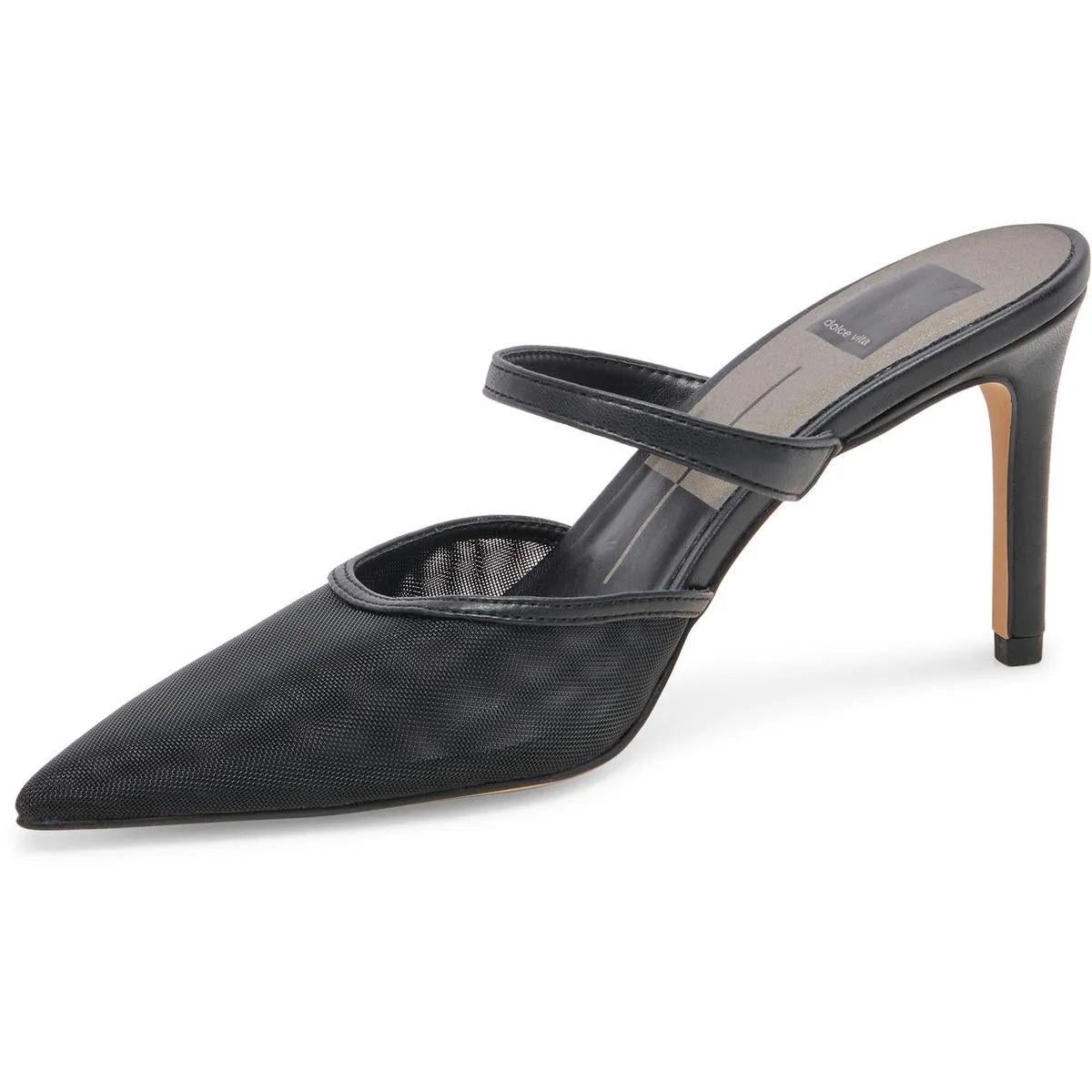 Katik Womens Mesh Pointed Toe Mules