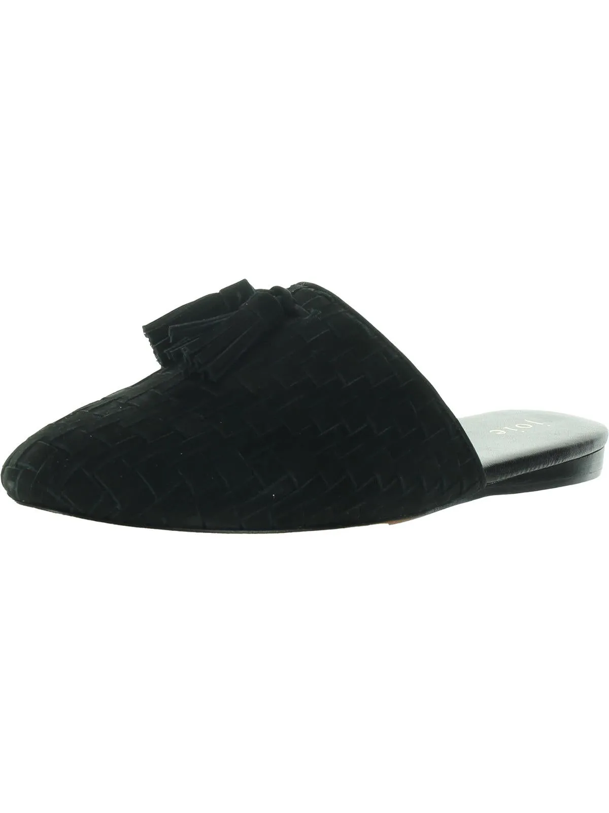 Luciee Womens Nubuck Woven Mules