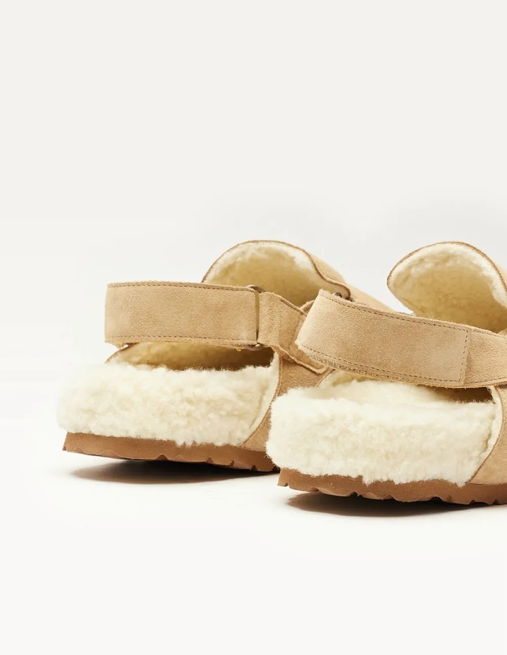 Mules Dahlia - Taupe suede