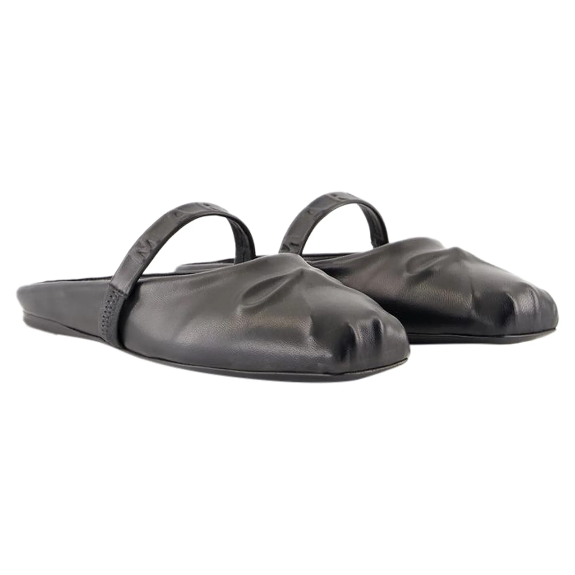 Mules - Marni - Leather - Black