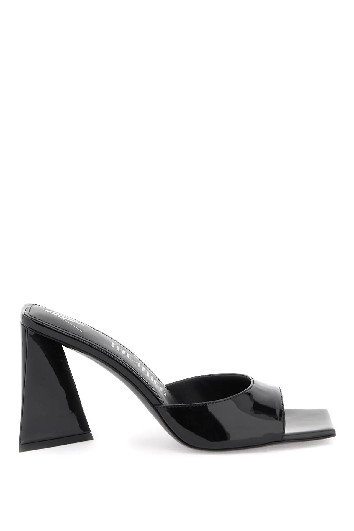 The Attico Women's Devon Mules In Patent Leather