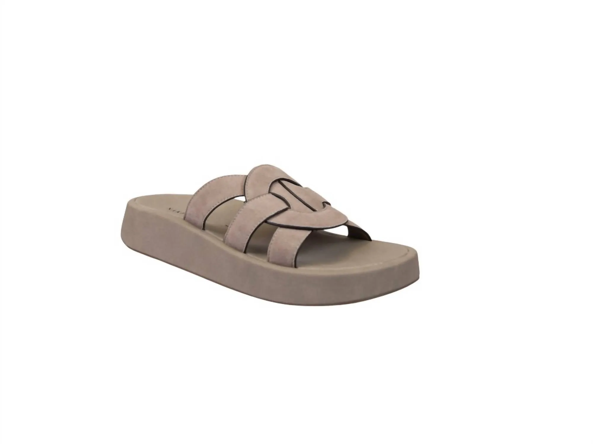 Women's Market Sandals In Greige